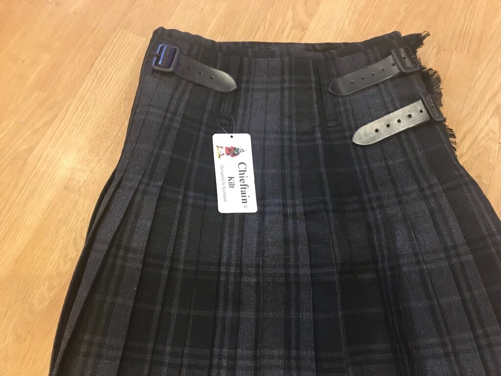 grey highlander tartan